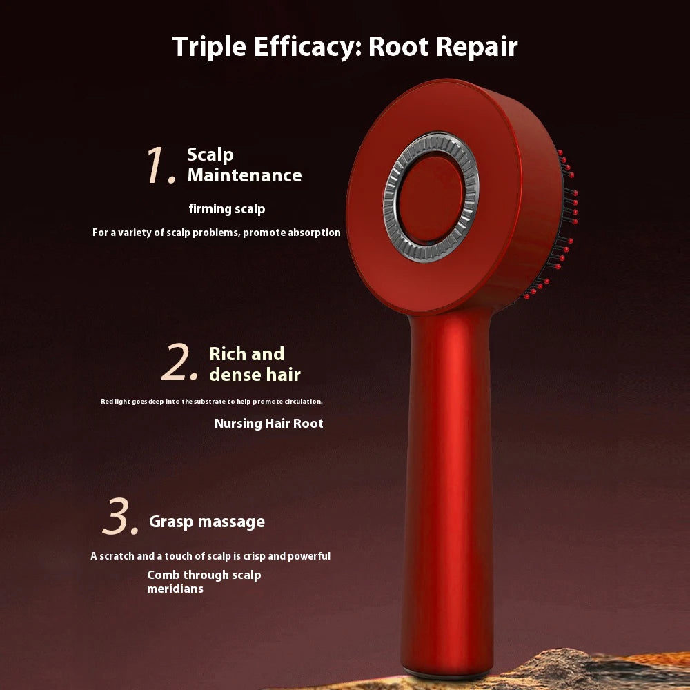 Electric Vibration Massage Comb Red Light Therapy Hair Growth beunik