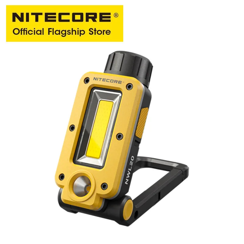 USB-C Rechargeable Work Light 180° Adjustable Multifunctional Triple Output Floodlight Spotlight beunik