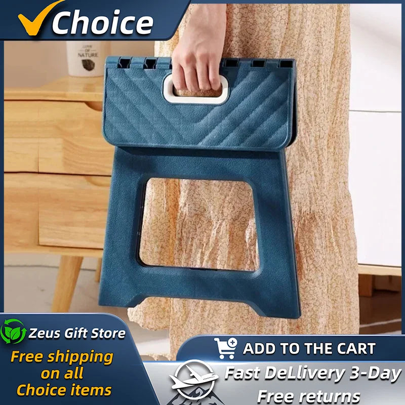 Portable Folding Stool Thickened Plastic Saddle Chair beunik