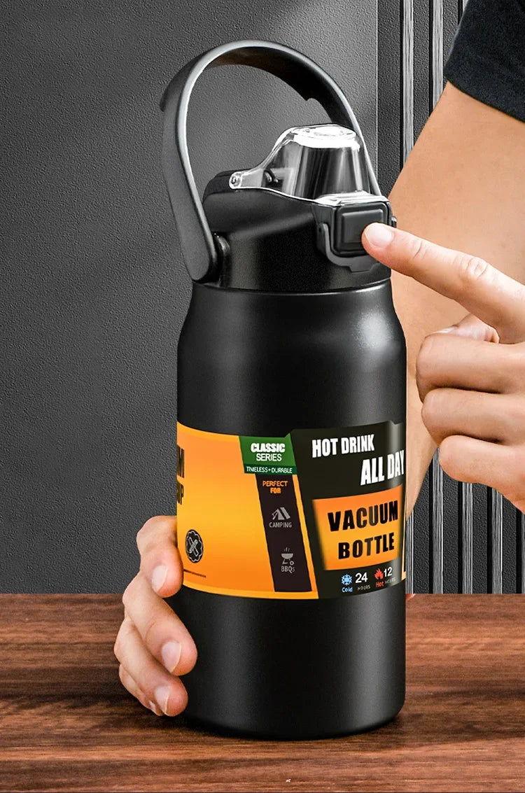 Thermos Portable Stainless Steel Thermal Mug Tumbler Vacuum Flask beunik