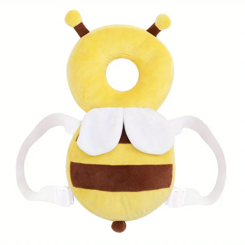 Little Bee Baby Head Protection Pillow – Breathable Anti‑Fall Safety Cushion for Infants