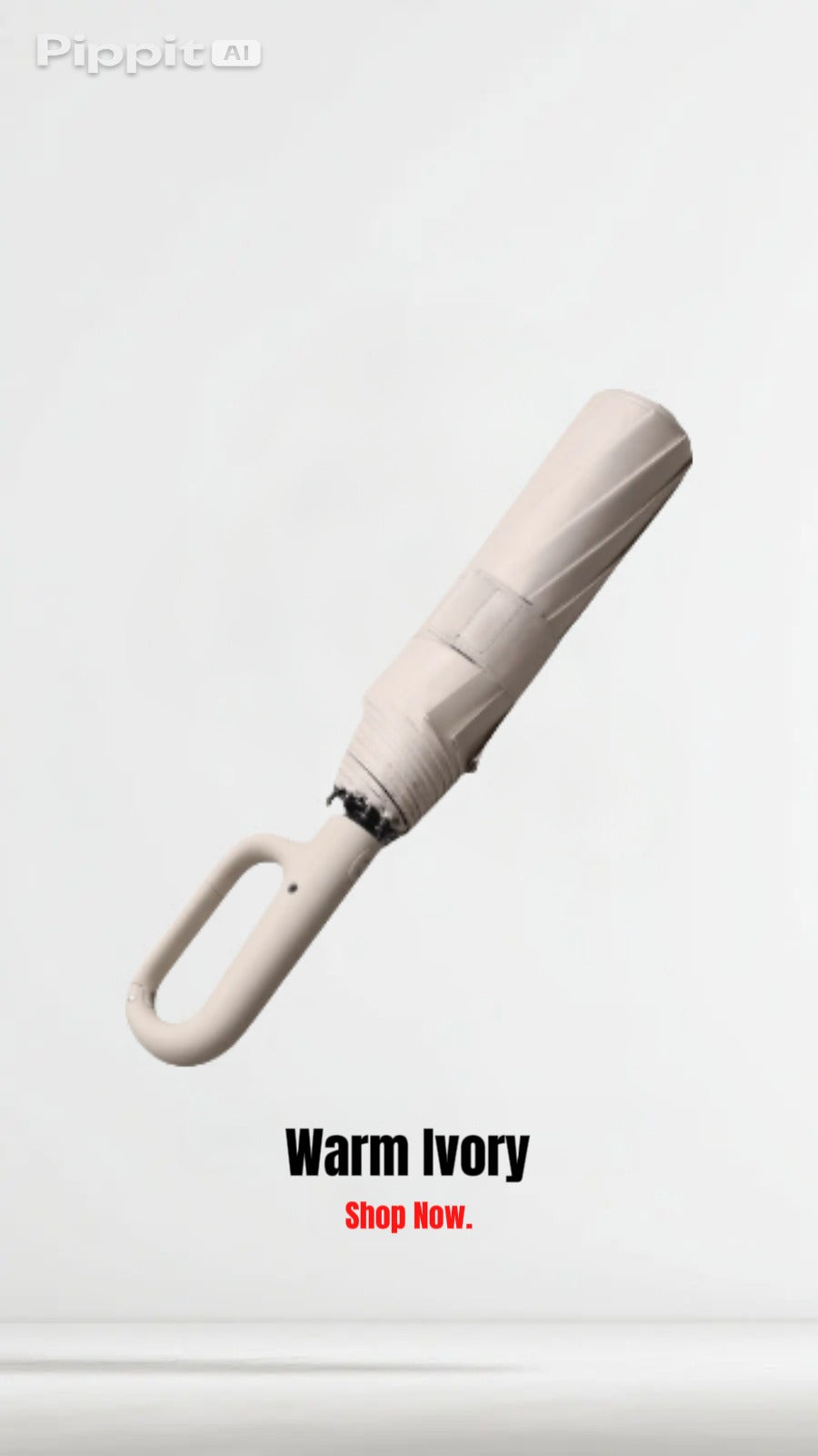Automatic Clip‑On Umbrella for Travel – Strong Windproof, Compact & Portable