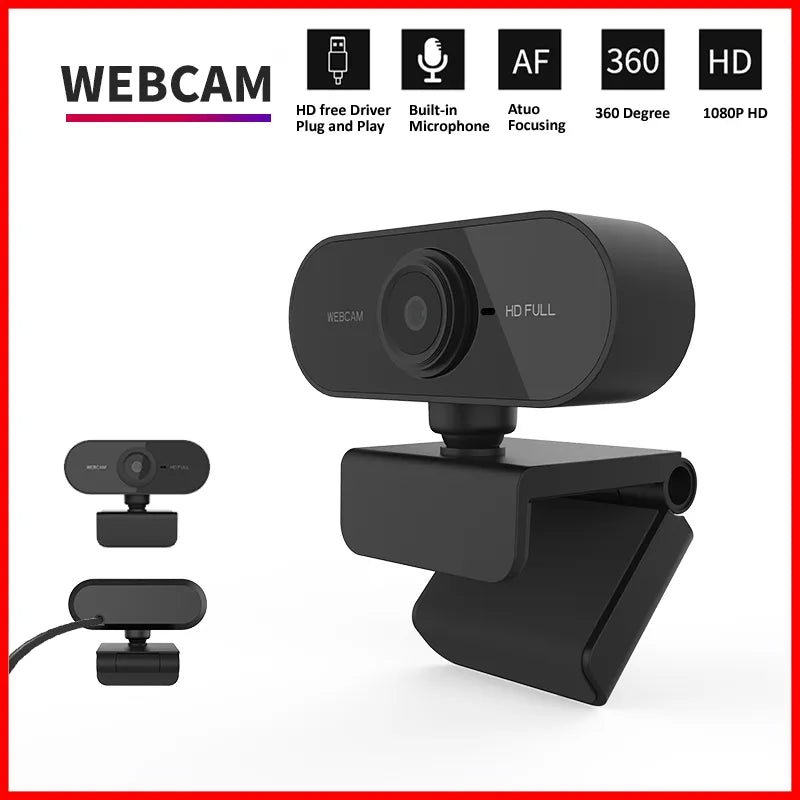 1080P USB Mini Webcam with microphone - beunik