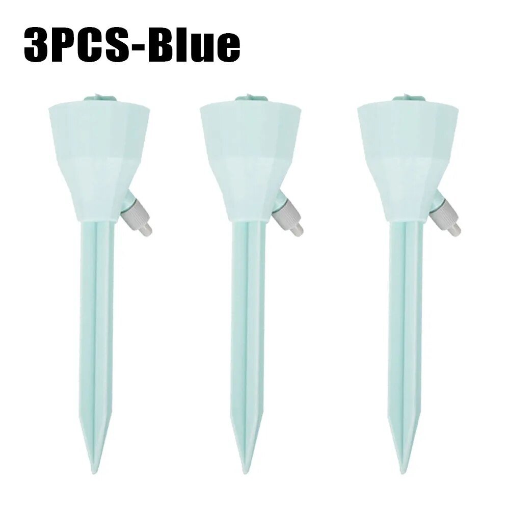 Adjustable Drip Irrigation System Indoor Outdoor Potted Plants Automatic Self-flowing Watering Spikes - beunik