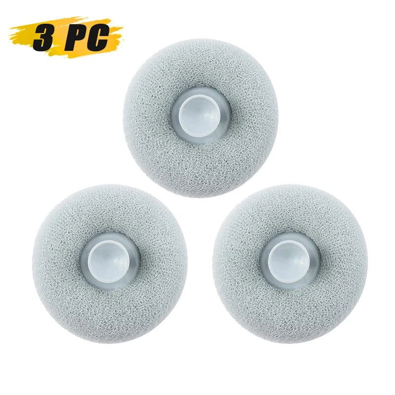 Bathroom Shower Natural Loofah with Suction Ball - beunik