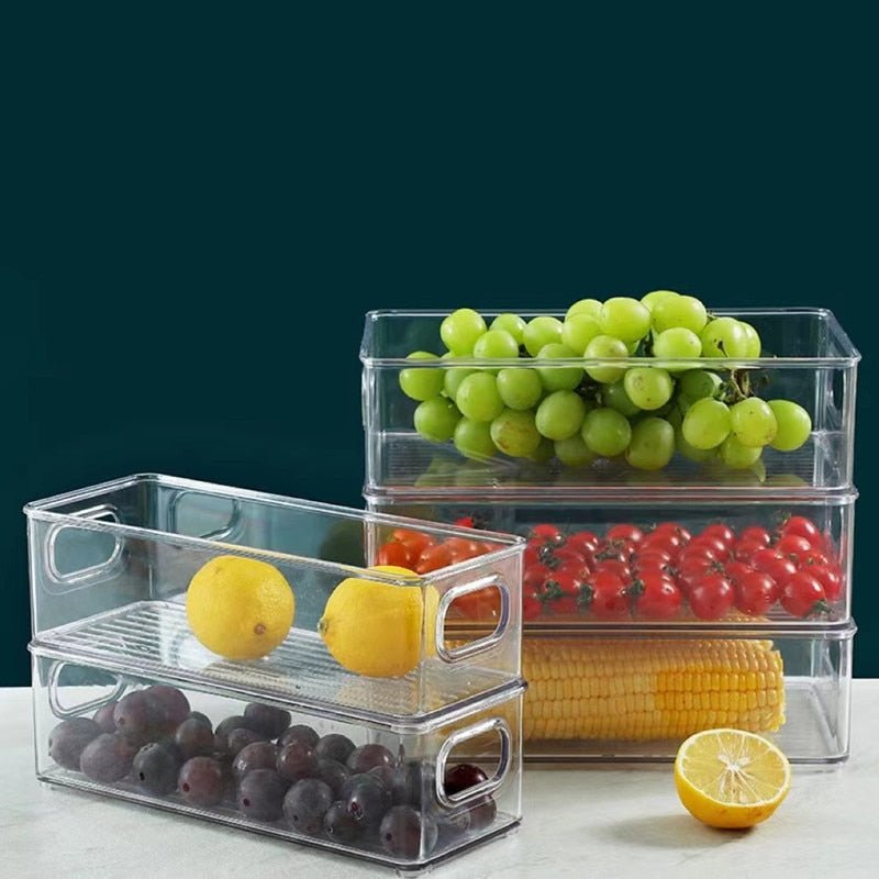 Clear Refrigerator Drawer Organizer Storage box - beunik