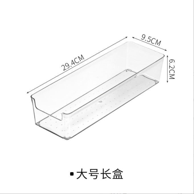 Clear Refrigerator Drawer Organizer Storage box - beunik