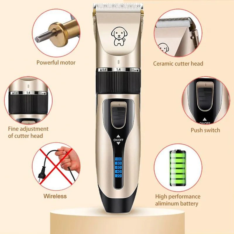 Dog Hair Clippers Grooming Kit - beunik