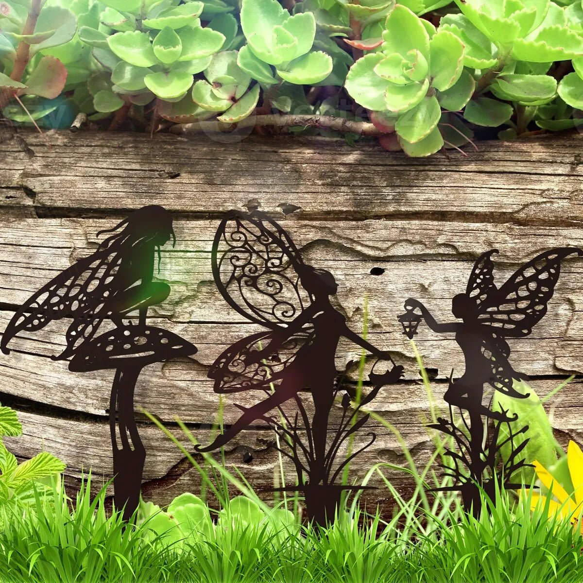 Garden Fairy Metal Outdoor Decor for Your Patio and Lawn - beunik