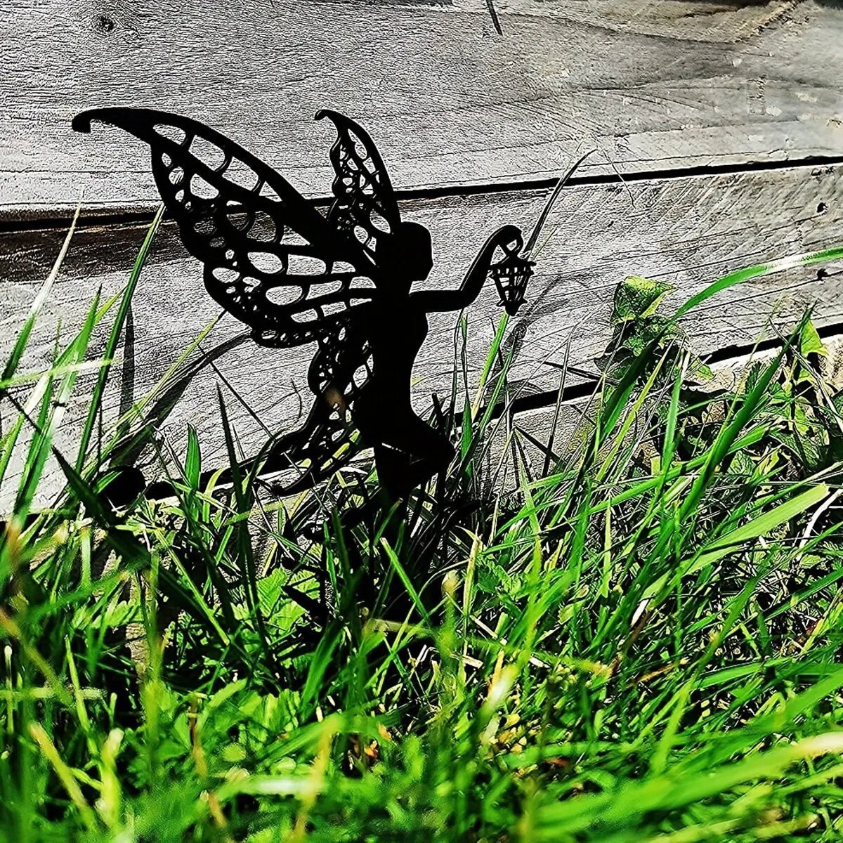 Garden Fairy Metal Outdoor Decor for Your Patio and Lawn - beunik