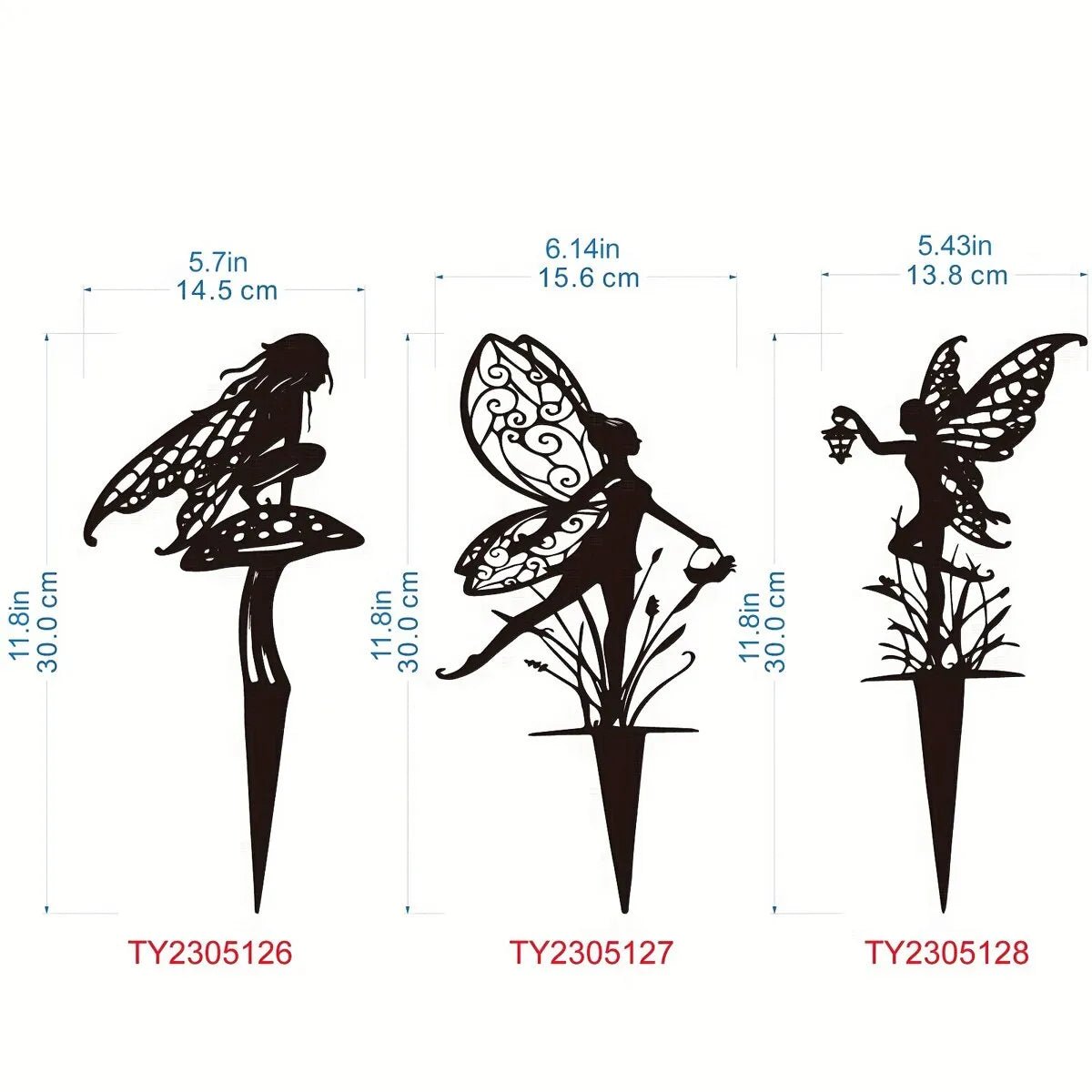 Garden Fairy Metal Outdoor Decor for Your Patio and Lawn - beunik