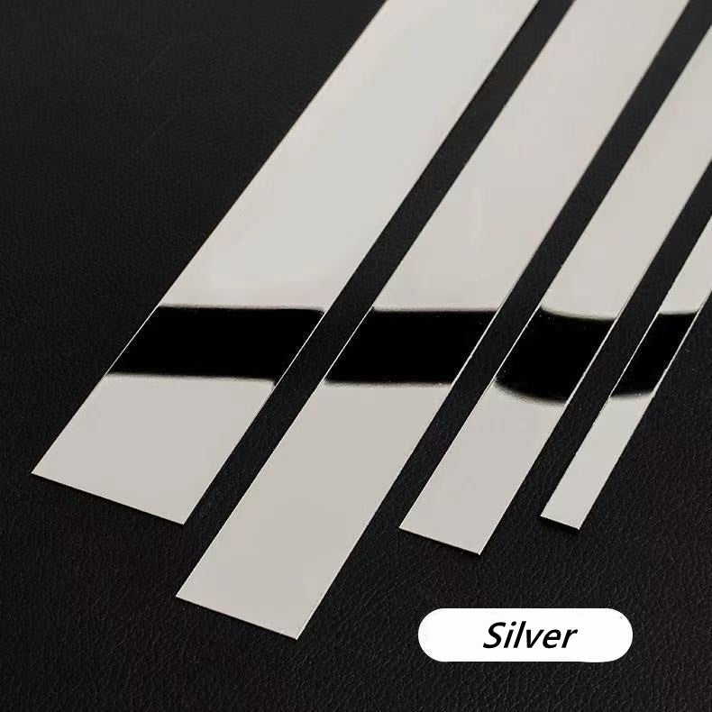 Gold Wall Sticker Stainless Steel Flat Rolls - beunik