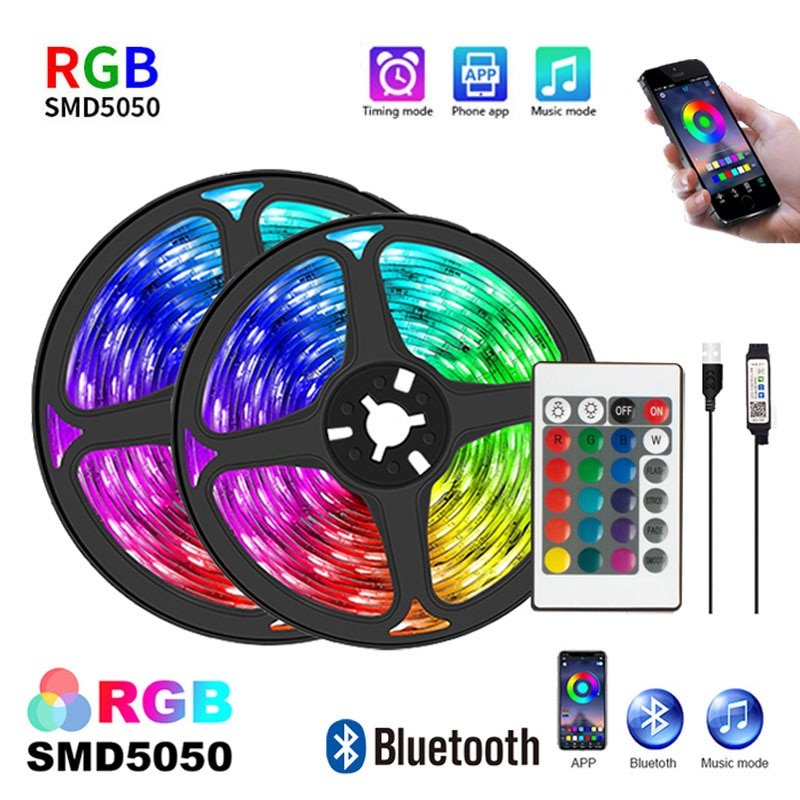 LED Strip Lights RGB APP Control Color Changing Lights - beunik