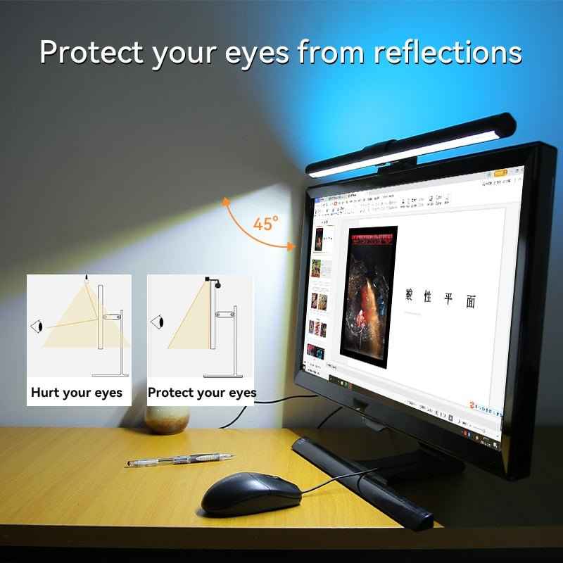 LED USB Desk Lamp Computer Monitor Light Bar