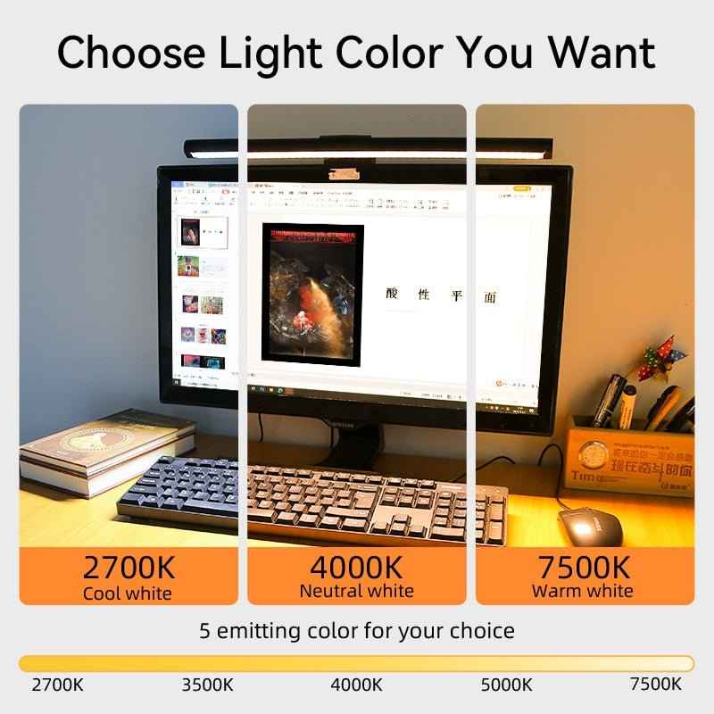 LED USB Desk Lamp Computer Monitor Light Bar