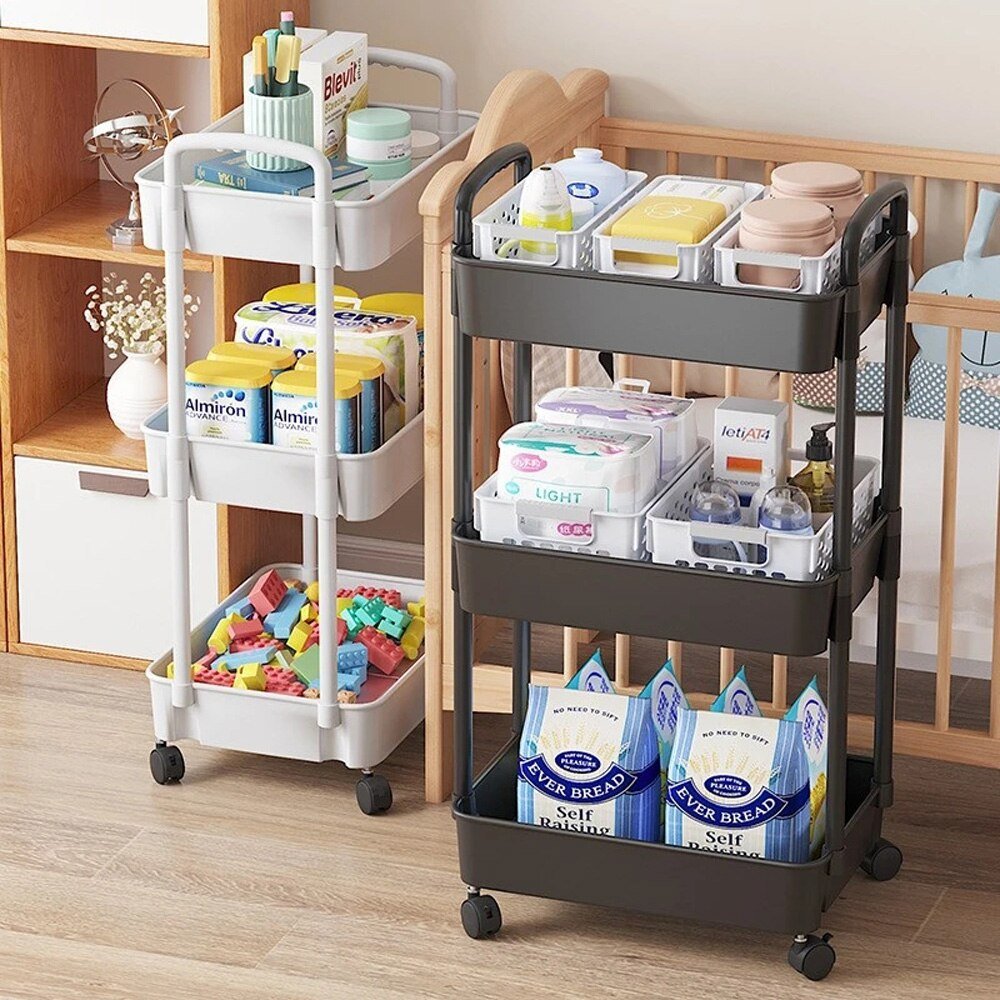 Mobile Storage Rack Trolley - beunik
