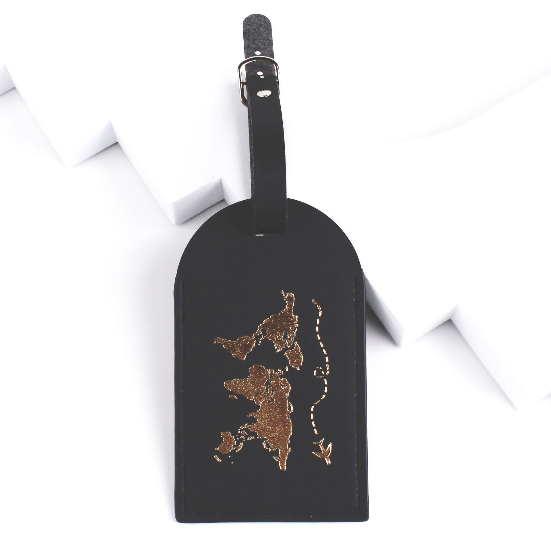 Passport Cover World Map Design & Luggage tagsr - beunik