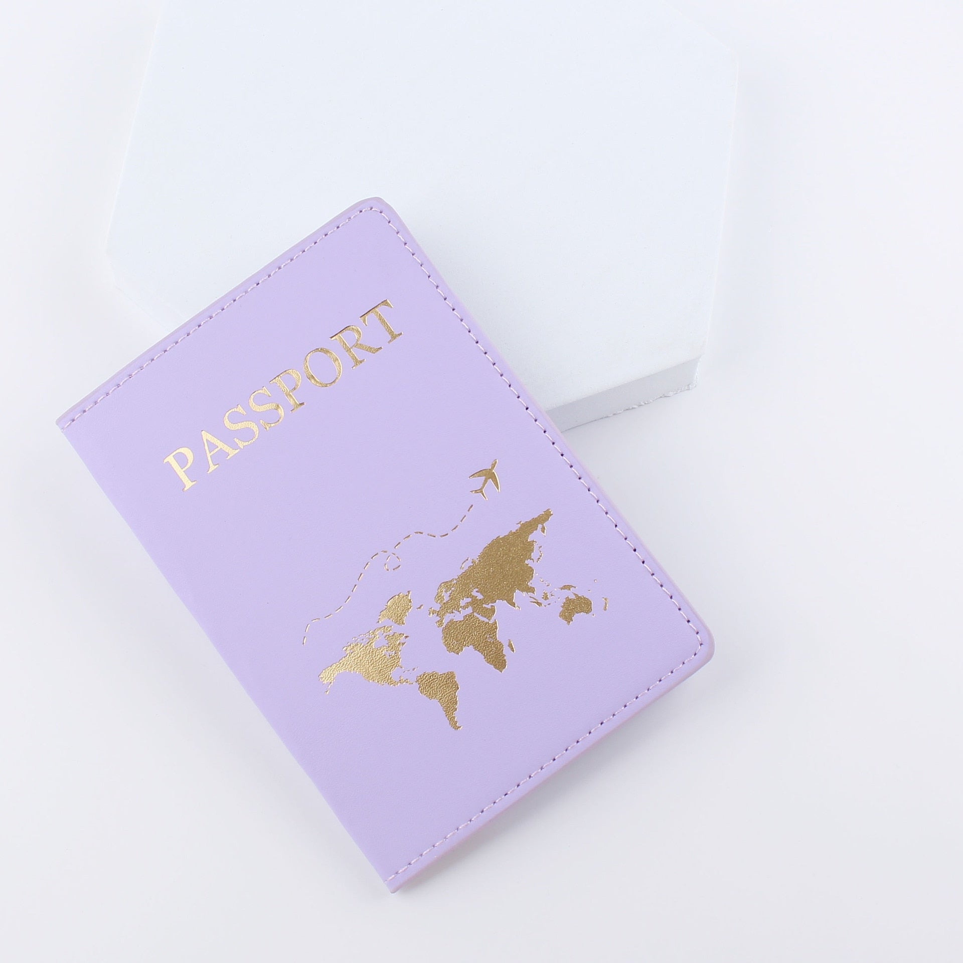 Passport Cover World Map Design & Luggage tagsr - beunik