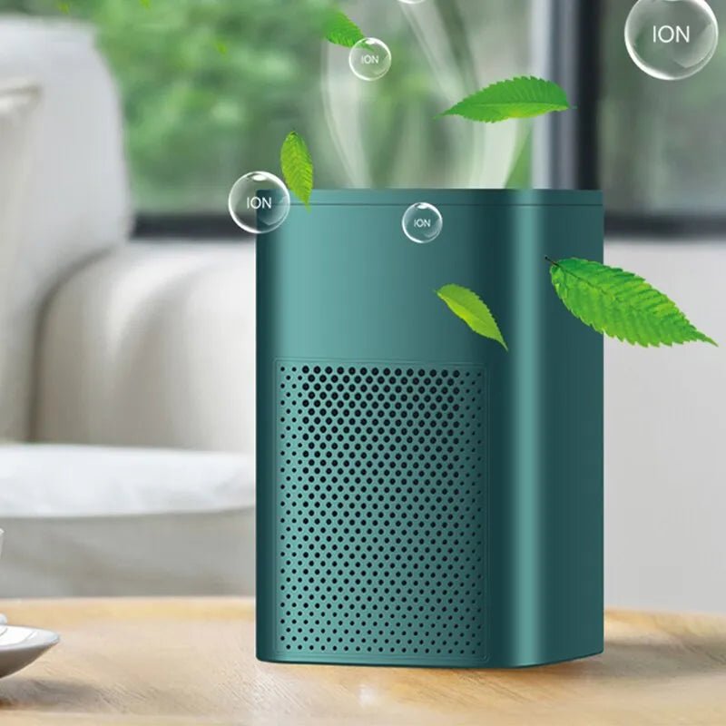 Portable Air Purifier Fresheners Filter Air Cleaner USB - beunik
