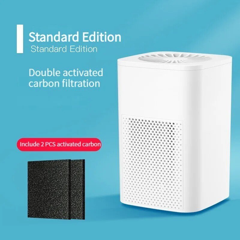 Portable Air Purifier Fresheners Filter Air Cleaner USB - beunik