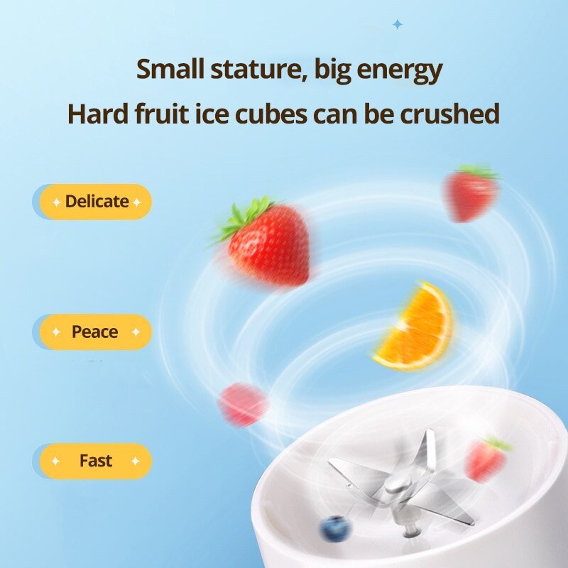 Portable USB Blender Juicer Bottle Mixer - beunik