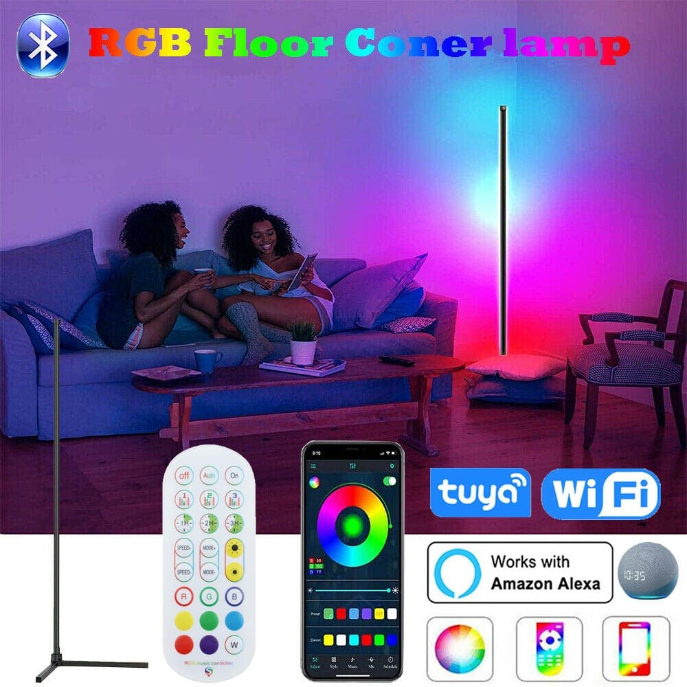 Smart RGB Corner LED Light (15.7 / 63 inch) - beunik
