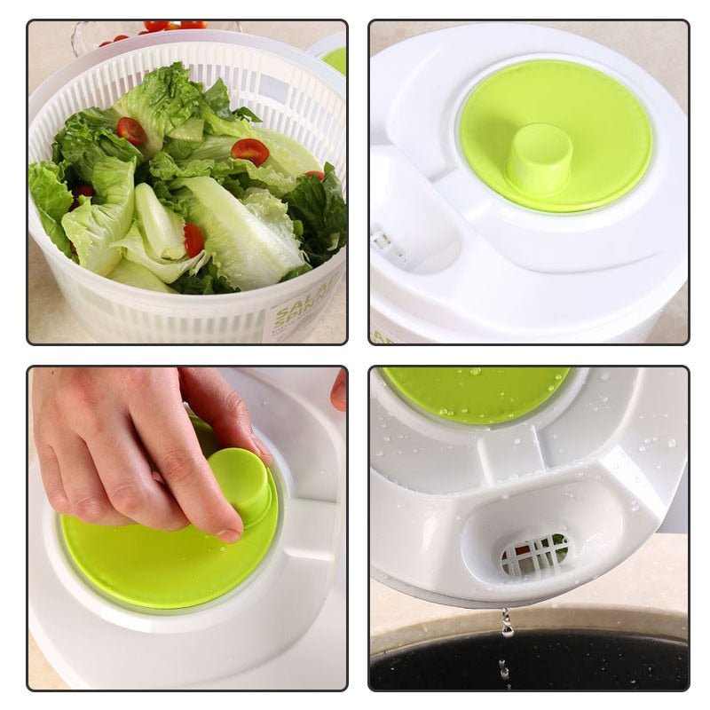 Spin & Savor Salad Spinner - beunik