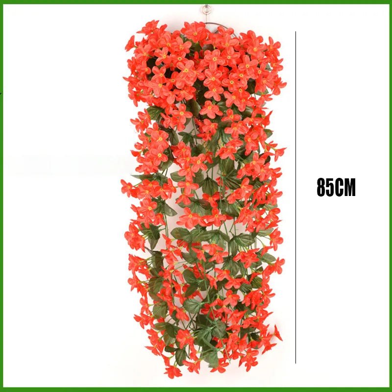 Violet Artificial Flowers Party Decor - beunik