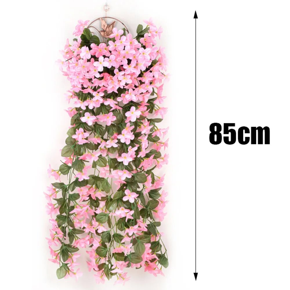 Violet Artificial Flowers Party Decor - beunik