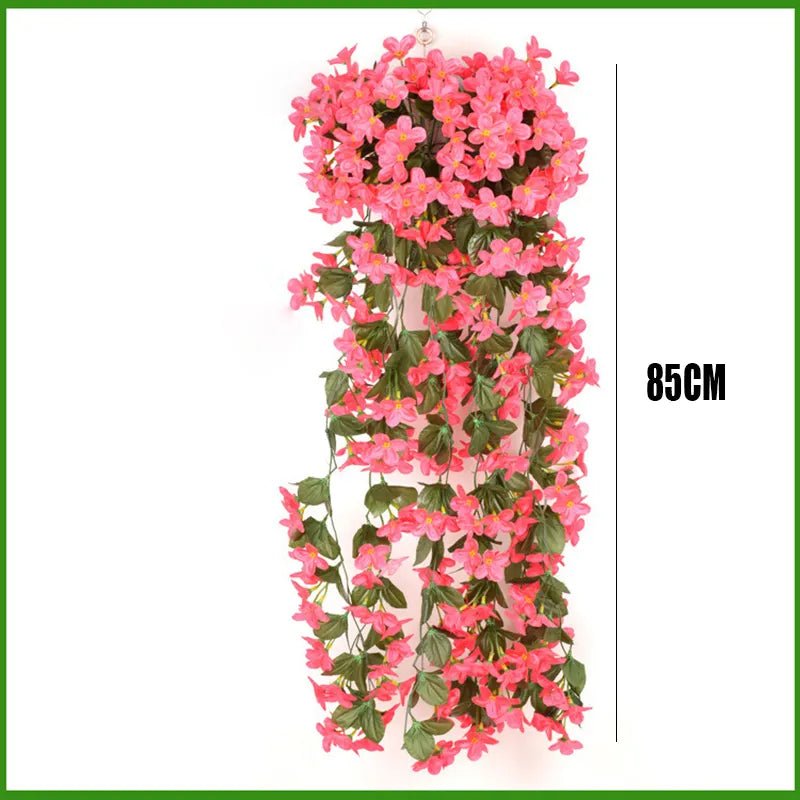 Violet Artificial Flowers Party Decor - beunik