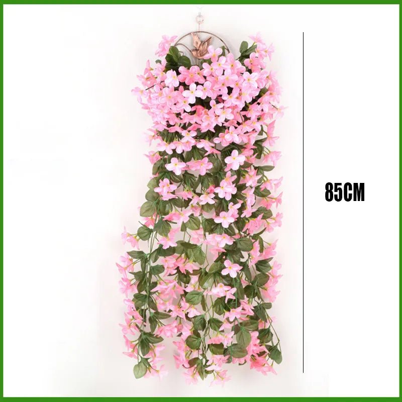 Violet Artificial Flowers Party Decor - beunik