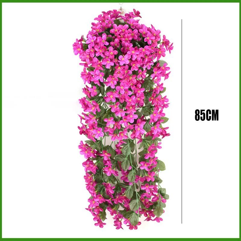 Violet Artificial Flowers Party Decor - beunik