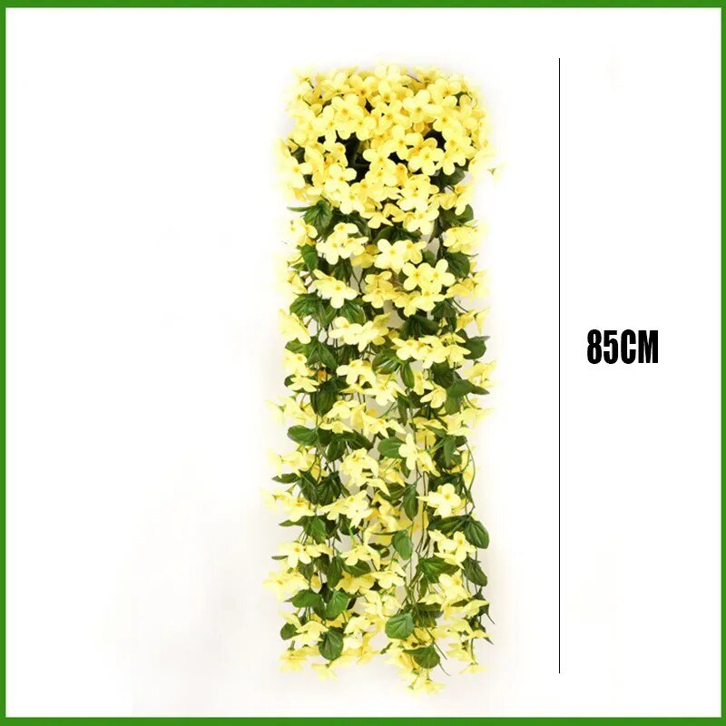 Violet Artificial Flowers Party Decor - beunik