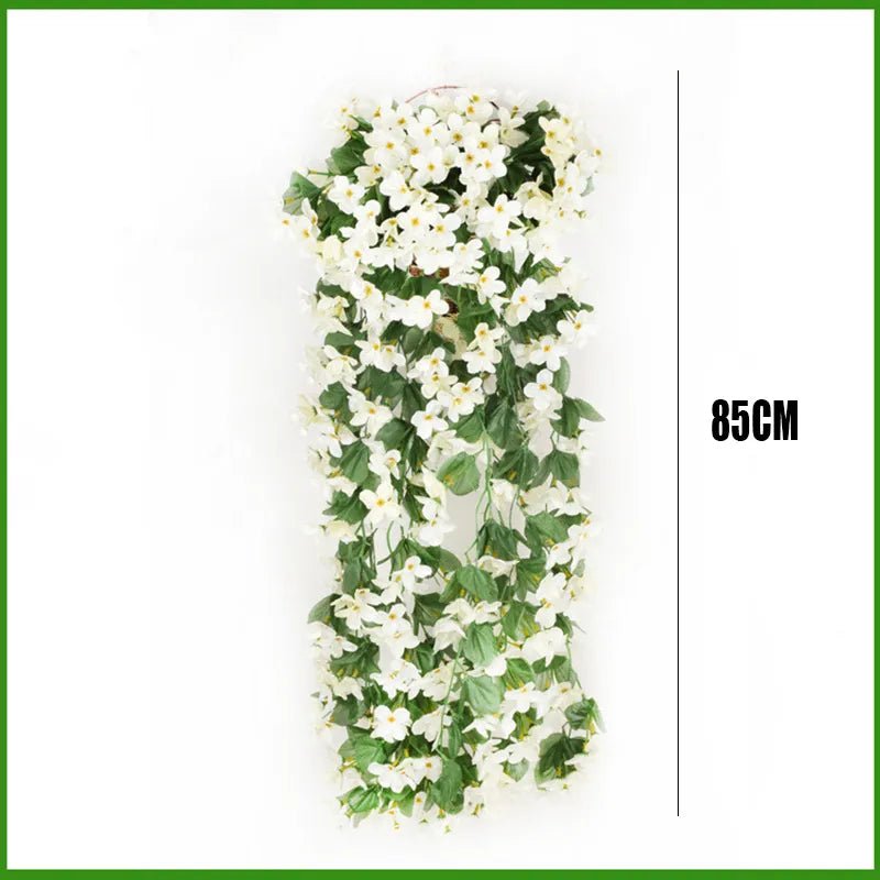 Violet Artificial Flowers Party Decor - beunik