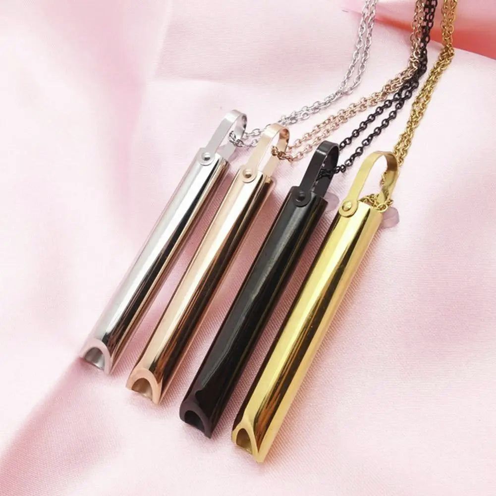 Discover Tranquility On-The-Go: Introducing the TranquilBreathe Necklace