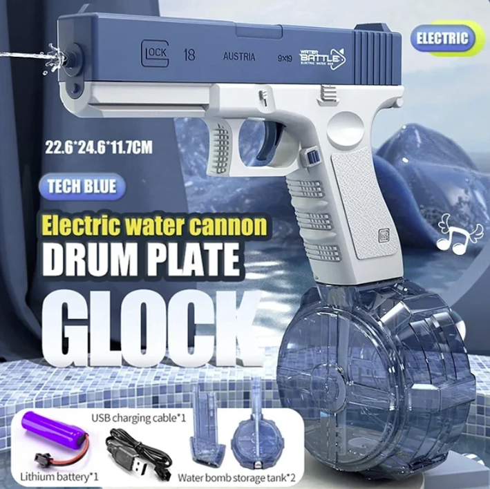 Make a Splash This Summer with the Automatic Glock Water Gun Toy!
