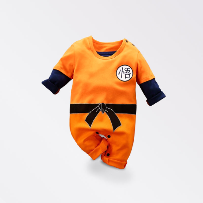 Get Ready to Power Up Your Baby's Wardrobe with Dragon Ball Z-Themed Rompers!