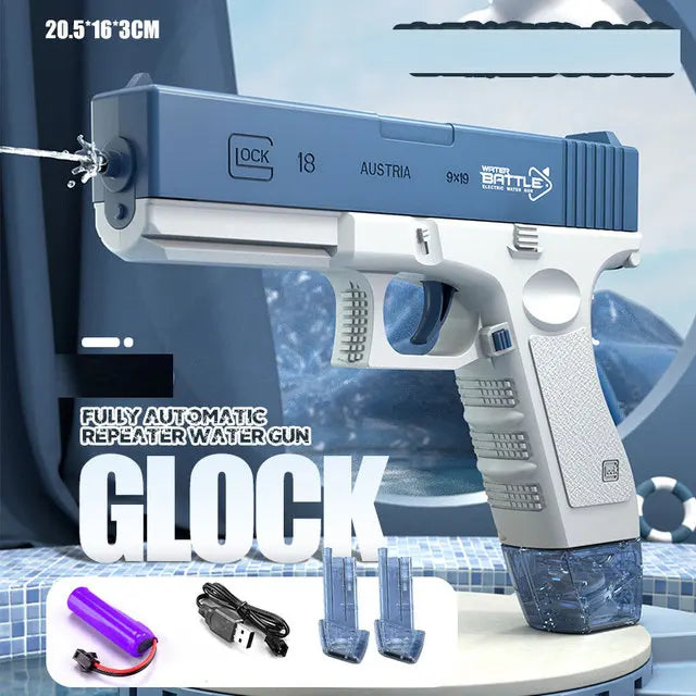 Automatic Glock Water Gun Toy – The Ultimate Summer Water Blaster