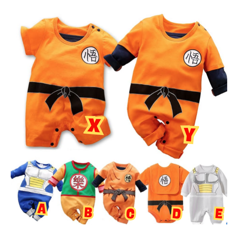 Baby Rompers/Jumpsuit Dragonball Z Themed Clothes