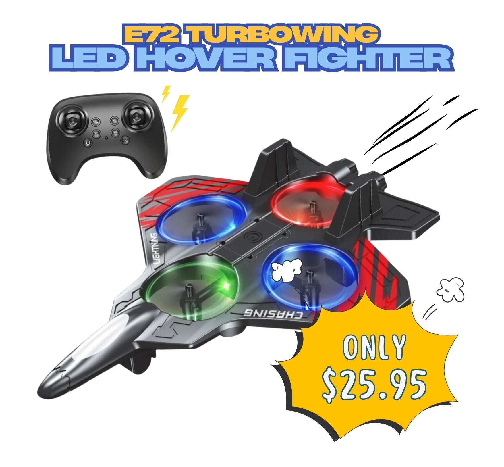 E72 TurboWing™ LED Hover Fighter