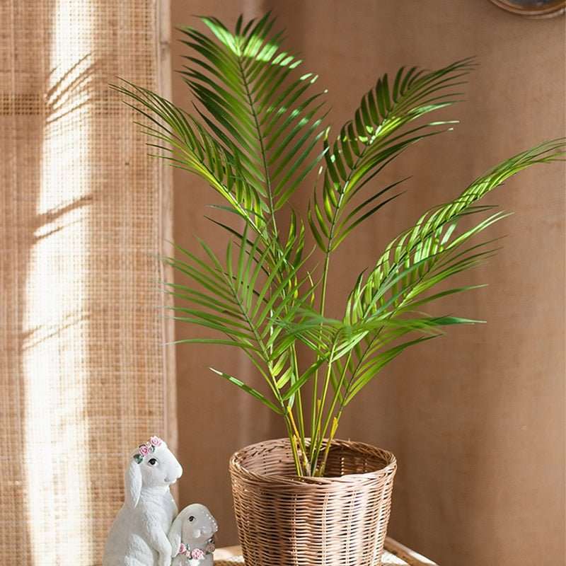 125cm Large Artificial Palm Tree Tropical Plant - beunik