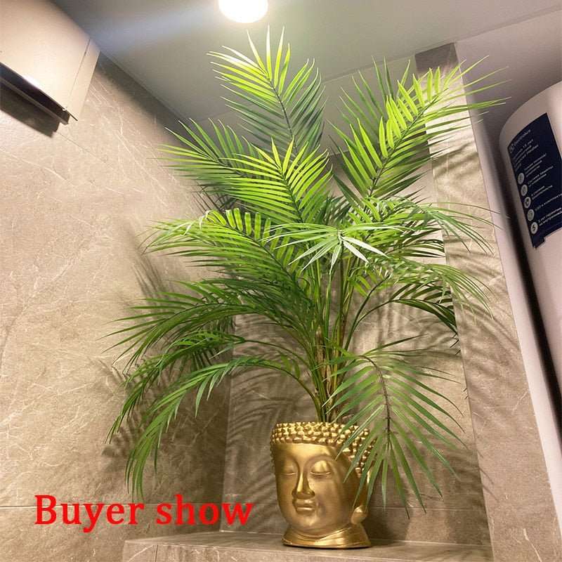 125cm Large Artificial Palm Tree Tropical Plant - beunik