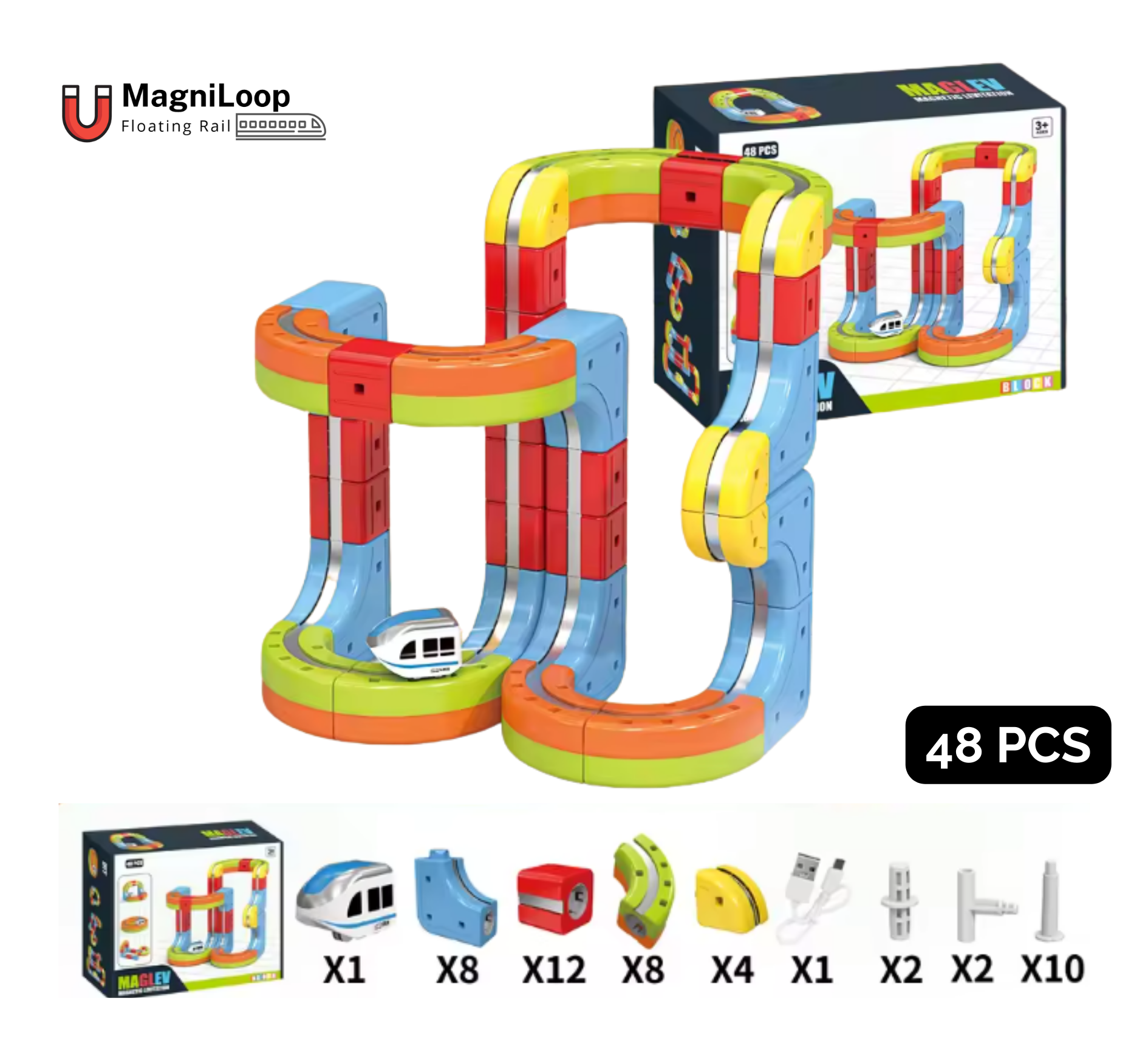 MagniLoop - Floating Rail Car