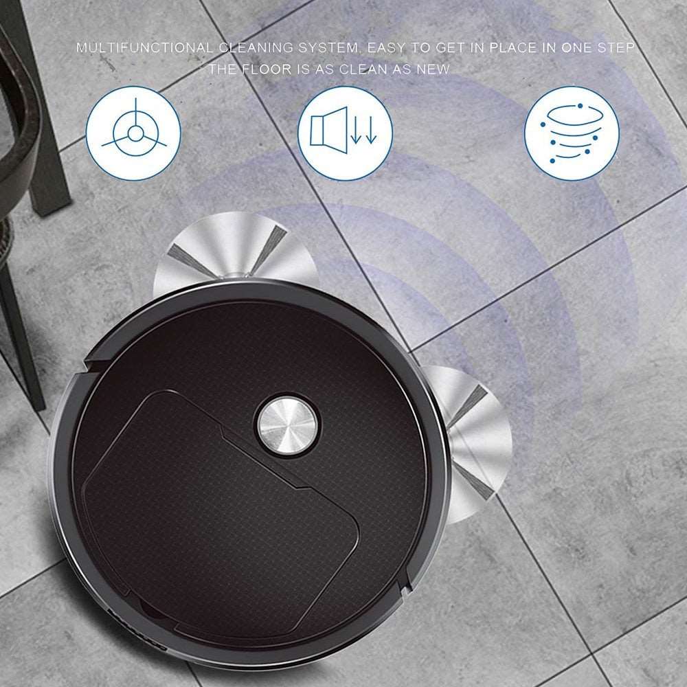 3 In 1 Smart Sweeping Robot Home Mini Sweeper - beunik