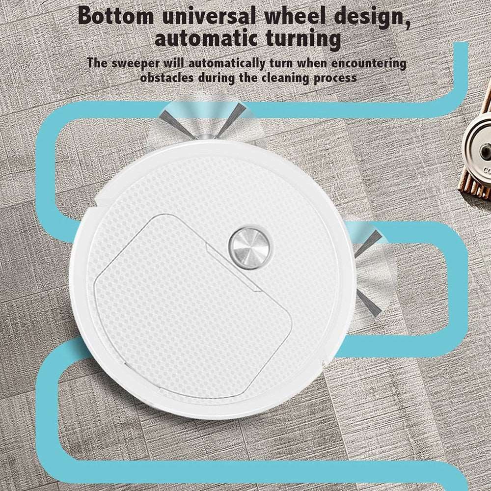 3 In 1 Smart Sweeping Robot Home Mini Sweeper - beunik