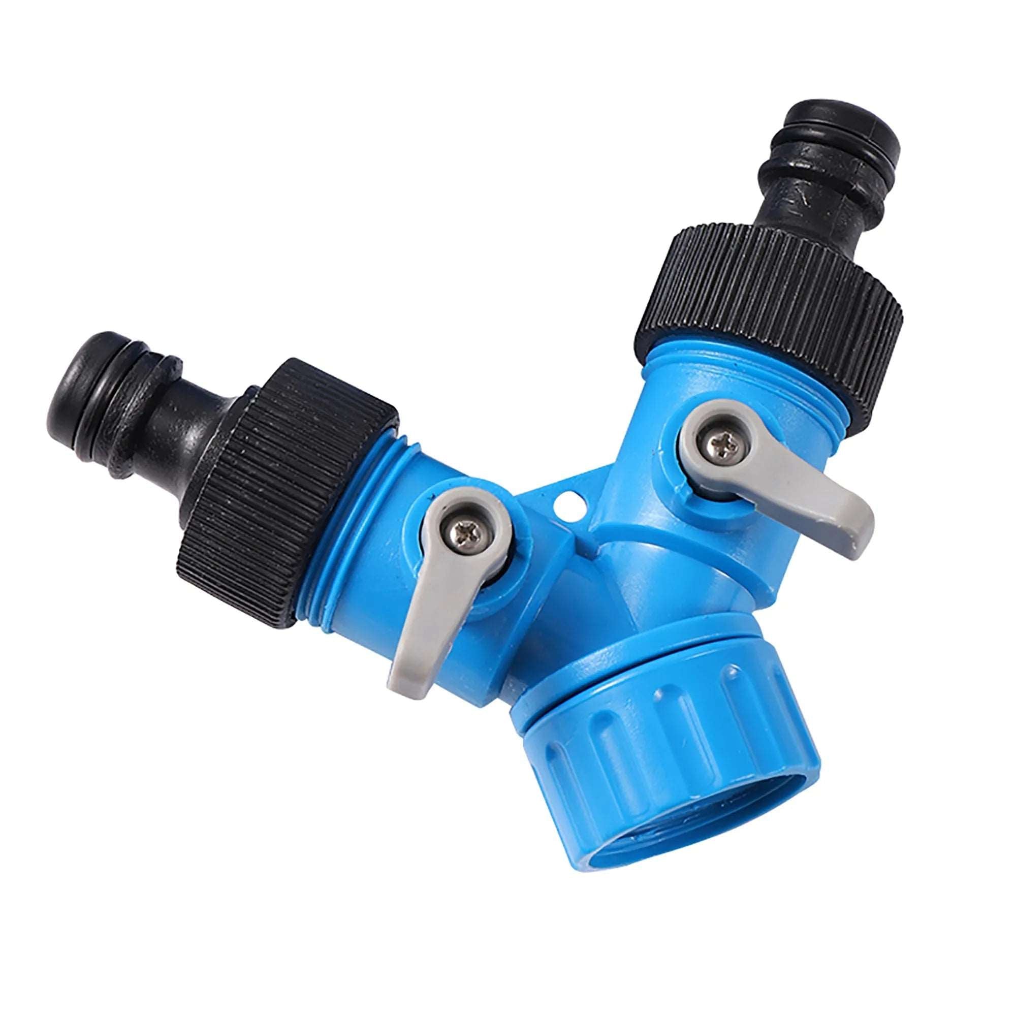 3/4'' Female Thread Shunt Valve Y-Shaped Quick Connector Garden Irrigation System Water Splitter - beunik