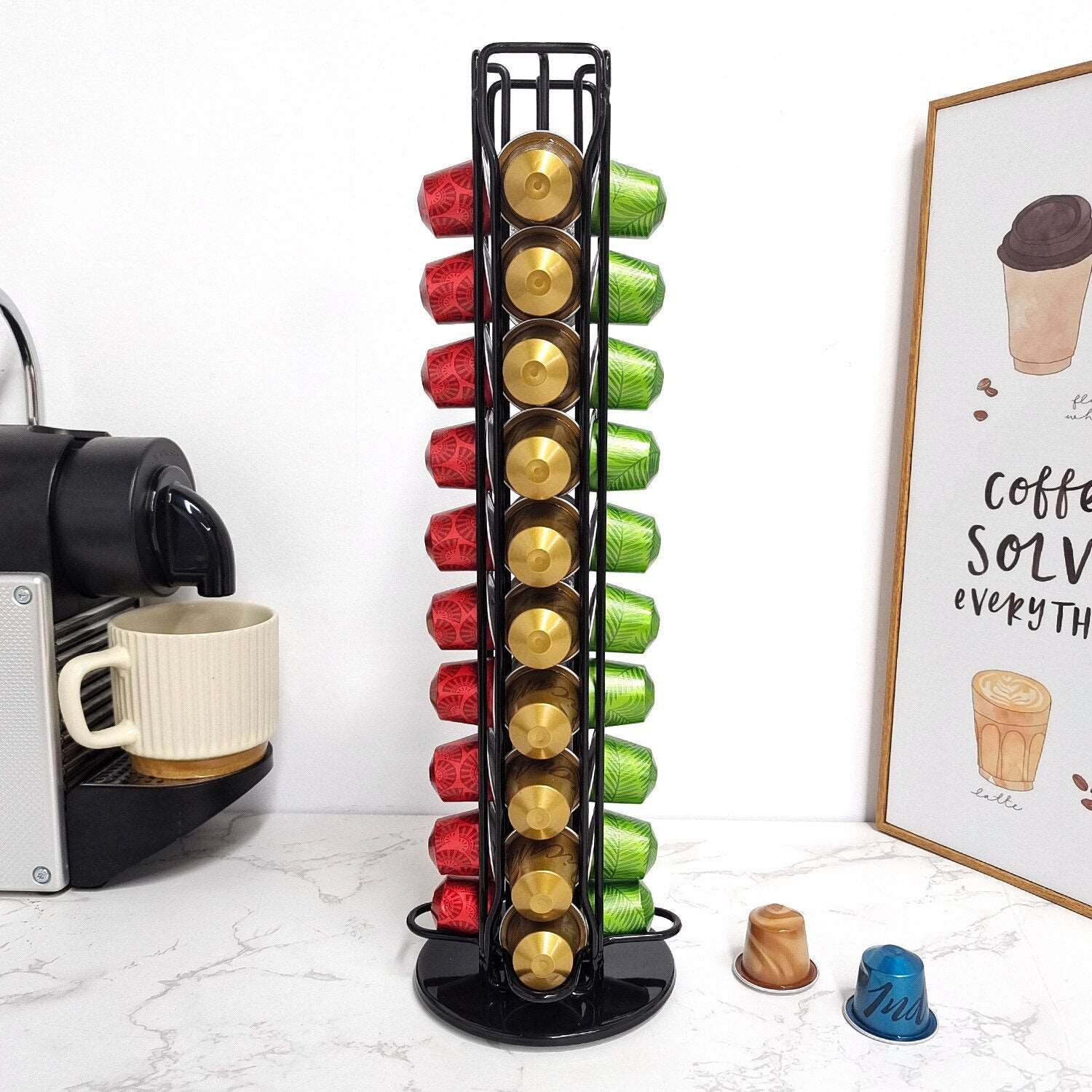 40PCS Nespresso Capsule Pod Holder - beunik