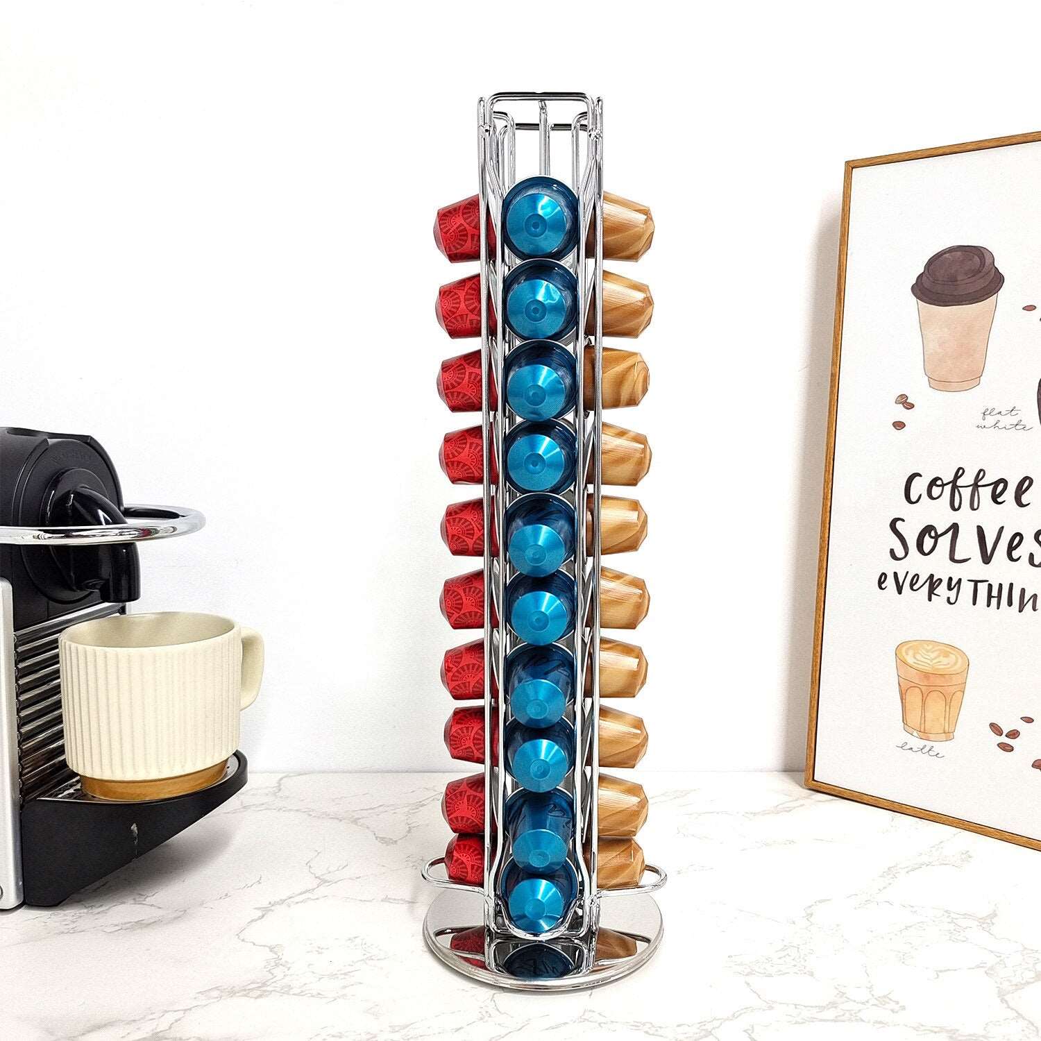 40PCS Nespresso Capsule Pod Holder - beunik