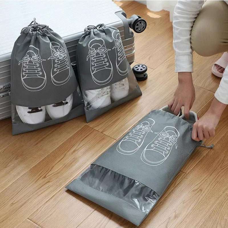 5pcs Shoes Storage Bag Closet Organizer - beunik