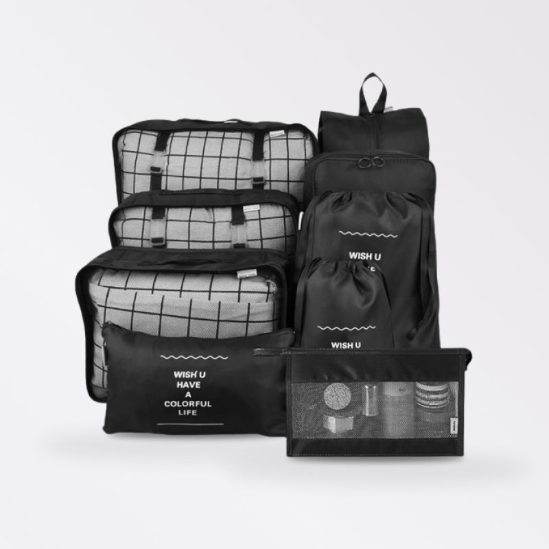 8 Piece Travel Storage Bag Set - beunik